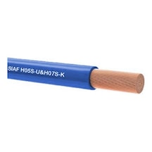 Kablo Yanmaz 4mm Çok Telli Tek Damarlı Mavi 20 Metre Top