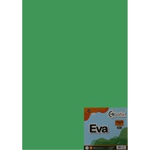 Bafix Eva Düz Renk 50x70 Yeşil Çok Renkli