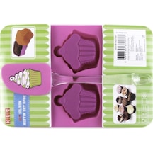 8 Parça Silikon Muffin Set 8937087 Mor