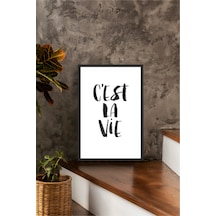 Home Yazılı Ahşap Mdf Çerçeve Görünümlü Mdf Tablo Çok Renkli - 713607760 Çok Renkli