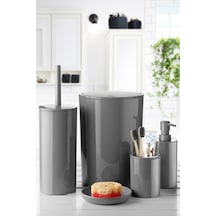 Primanova Flores 5 Li Banyo Seti Gri M-sas17-07 Gri