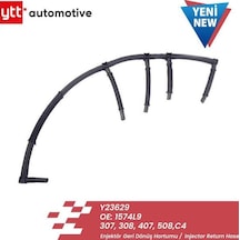 YTT 23629 Enjektör Geri Dönüş Borusu 307 03-07-308 07-14 -407 04-10 - 508 10-18- C4 04-11 -C5 III 08 2.0HDI