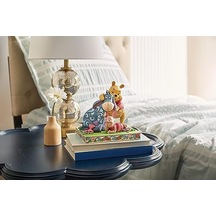 Gelenekleri Jim Shore The Pooh Piglet Ve Eeyore Arkadaşları Heykelcik, 15 Cm, Çok Renkli