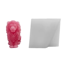 Tahtakale Toptancı Silikon 3d Aslan Figürü Mum Kalıbı