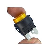 Ic-180n Buton Plastik 22mm 12v 4p Sarı