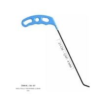 23 Cm 4 Mm Çap Sağlı Sollu Tek Kıvrımlı Sol Boyasız Göçük Düzeltme Çubuğu, Pdr Çubuk - S6-07