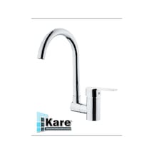 Kare Omega Pencere Önü Mix Eviye Bataryası Oynar Başlıklı