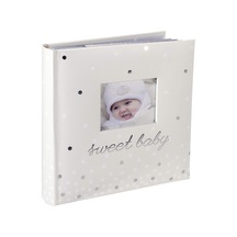 International Designs Sweet Baby Fotoalbum, 160 X 10 Cm, Weiß Diğer