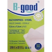 B-good Gaz Kompress 7.5 x 7.5 CM 50 Adet