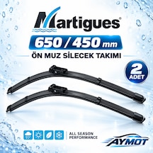 Martigues 650/450 Mm Ön Muz Silecek Takımı Golf 7 Audi A3 Passat B8