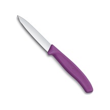 Vıct.swıss Classıc Soyma Bıçağı Düz 8cm,mor Çok Renkli