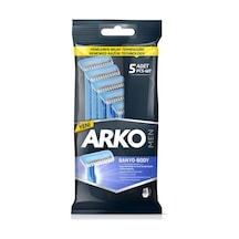 Arko Men Banyo-Body Tıraş Bıçağı 5'li