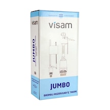 Visam Jumbo Basmalı Rezervuar İç Takımı Beyaz