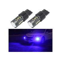 Sones 1 Çift 7440 12v 7w Strobe Araba Led Sis Farı Mavi Işık