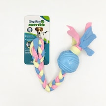 Eurodog - 142 - Puppy Toys Mavi Top Diş - Edntrend - Kma Oyuncağı