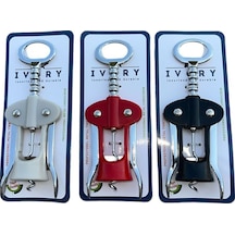 İvory Profesyonel Metal Tirbuşon 1adet Karışık