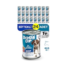 Dogs Up Yaş Yetişkin Köpek Maması Biftekli 415gr 24lü