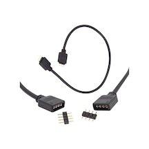 Powermaster Rgb Led Bağlantı Erkek-Dişi Jumperlı 4 Pın  Kablo