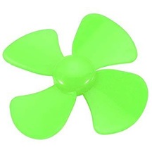4 Kanatlı Plastik Pervane 56 MM Yeşil