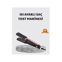 Tost Model Saç Şekillendirici Hızlı Isınan Isı Ayarlı Belirtilmemiş