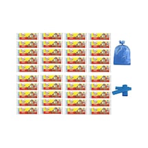 Ögem Büyük Boy Çöp Torbası Mavi 65X80 Cm 10 Lu 40 Rulo