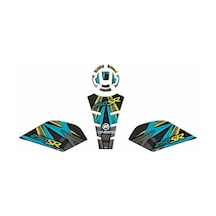 Cf Moto 250 Sr 2020 - 2024 Tank Pad Set 001 Standart