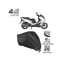 Kymco X Town 125I Motosiklet Brandası ( Kilit Uyumlu - Siyah
