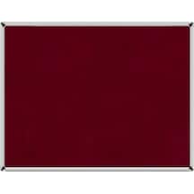 90x120 Duvara Monte Kumaşlı Pano Metal Çerçeveli Bordo