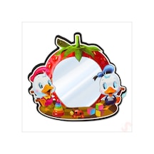 Donald Duck Aynalı Duvar Stickerı, 33cm X 30cm