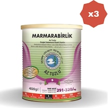 Marmarabirlik Zeytin 291,320 Hususi Az Tuzlu Tnk 400 Gr - 3 Adet