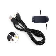 Psp Şarj Ve Data Kablosu Psp 1000 2000 3000 E1004 Uyumlu Psp Usb Kablo