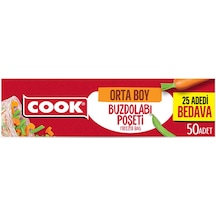 Cook Buzdolabı Poşeti Ekonomik Orta Boy
