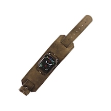 Watch 42mm Nl17 Deri Kordon - Kahverengi İtdark9763