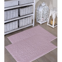 Fushia Ayak Havlusu Banyo Paspası 50 x 70 CM 2 Adet 001