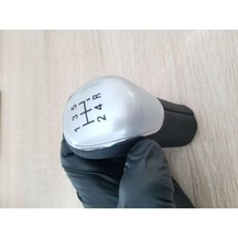 Mitsubishi Lancer Için Gri Deri Vites Topuzu 5 Ileri