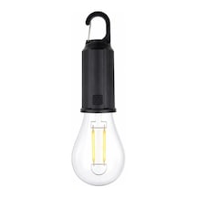 Type C Şarjlı Kamp Lambası Solar Şarj Destekli Taşınabilir Led Kamp Ampulü Sıcak Işık Modlu Askılı Acil Durum Çadır Lambası Outdoor Gece Lambası Sarı