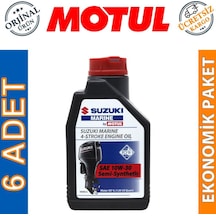 Motul Suzuki Marine 4t Sae 10w-30 1 Lt Tekne Motor Yağı 6 Adet