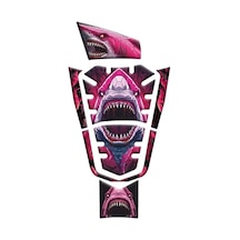 Gogo Tank Pad Set 012 Pink Shark 7 Parça - Honda Pcx 2021-2024