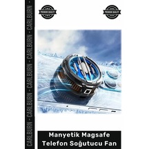 Soğutucu Hızlı Isı Giderici Mobil Oyun İçerik Üretici Manyetik Magsafe Telefon Soğutucu Fan