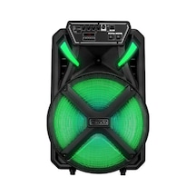 Mikado Md-bt123 30w Usb-bt-tf-tws Kablosuz Ve Kafa Mikrofonlu Öğretmen-toplantı Anfisi