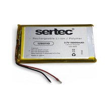 Sertec 1260110 3.7v 10.000mah Li-polymer Pil Devreli/1.5a Evimdeyokyok