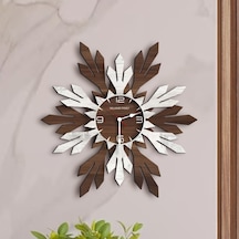 Bk Gift Kişiye Özel İsimli Dekoratif 45cm Ahşap Duvar Saati-20 , Ev Hediyesi , Arkadaşa Hediye , Sevgiliye Hediye Bitmeyen137068 Bk Gift Çok Renkli