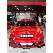 Honda Fc5 Typer Tampon Arka Köşeler--fibersan Tuning 0000