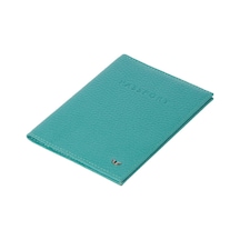 Tergan Mavi Deri Unisex Pasaportluk - S1ps00001200-n29 Mavi