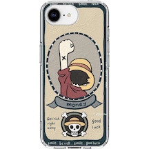 Apple Uyumlu iPhone 16e  One Piece Dolar Baskılı Silikon Kılıf Renkli