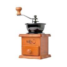 Createtech Manuel Kahve Öğütücü, Kahve Çekirdeği Öğütme Makinesi, Kahve Kabı İle Pratik Öğütücü