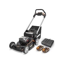 Worx WG749E 40 Volt 4.0 Ah Li-ion Profesyonel Kömürsüz Şarjlı Çim Biçme Makinası 46 CM