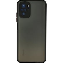 Xiaomi Redmi Note 10 Kılıf Montreal Silikon Kapak - Siyah -