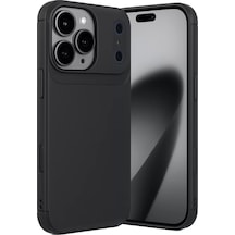 Newface Apple İphone 17 Pro Auto Focus Karbon Kapak - Siyah