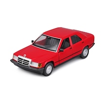 Bburago Mercedes Benz 190 E 2.6 1/24 Kırmızı Model Araba